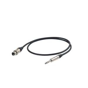 Proel ESO245LU1 kabel audio TRS / XLRf 1m