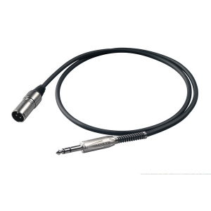 Proel BULK230LU05 kabel audio TRS / XLRm 0,5m