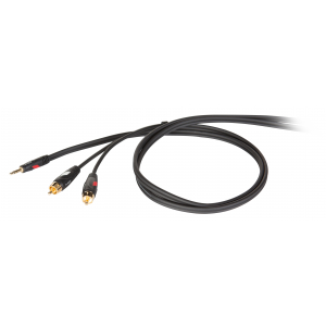 Proel Die Hard DHG520LU3 kabel audio mini TRS / 2x RCA 3m
