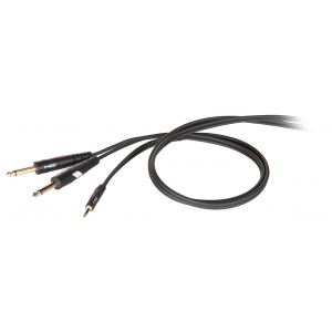 Proel Die Hard DHG545LU18 kabel audio mini TRS / 2x TS 1,8m
