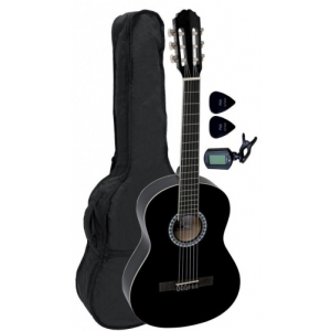 GEWA (PS510176) Gitara koncertowa VGS Basic Set 3/4 czarna B-STOCK