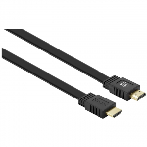 MANHATTAN W128290014 Kabel Hdmi p�aski (Flat), 4K@60Hz, 3m
