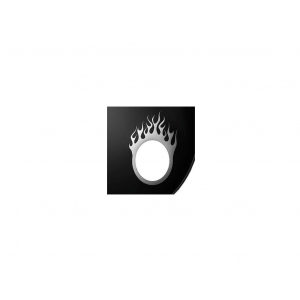 Remo Dynamo�s 3″ Chrome ″Flame″