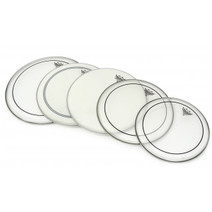 Remo Pinstripe set (10, 12, 14″) + 14″ Ambassador (kpl)