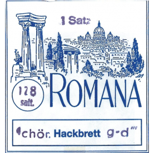 Romana (659641) struny do cymbałów - 128-strunowy