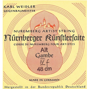 Nurnberger (645471) struna do chordofonu smyczkowego - D - Menzura 64cm