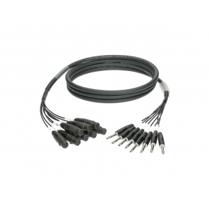 Klotz kabel multicore 8xXLRf / 8xTRS 1m