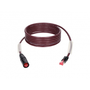 Klotz kabel etherCON 0,3m fioletowy