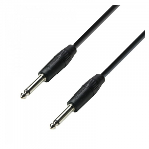 Adam Hall Cables K3 S215 PP 1000 - przewd gonikowy 2 x 1,5 mm2 jack mono 6,3 mm - jack mono 6,3 mm, 10 m
