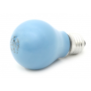 Leuci 230V/60W �ar�wka z gwintem E27, niebieska