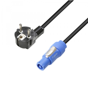 Adam Hall Cables 8101 PCON 0300 - Power Cord CEE 7/7 - Powercon 1.5mm2 3m