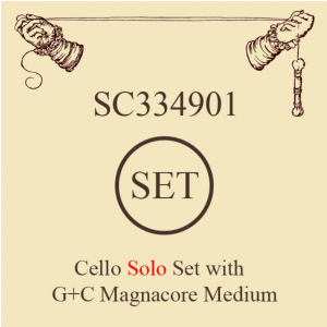 Larsen (639501) struny do wiolonczeli - Set Solo - Medium 4/4