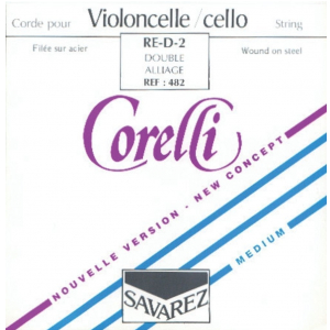 Savarez (638613) Corelli struny do wiolonczeli - jelitowe - Set - 480