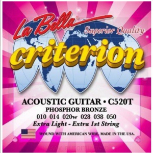 LaBella C520T Criterion struny do gitary akustycznej 10-50