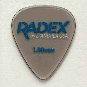D′Andrea Radex Picks - 351 Shape 1.00 mm Smoke kostka gitarowa