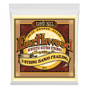 Ernie Ball 2061 Earthwood 5-strings Banjo Frailing struny  (...)