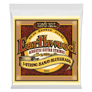 Ernie Ball 2063 Earthwood 5-strings Banjo Frailing struny  (...)