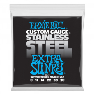 Ernie Ball 2249 Stainless Steel Extra Slinky struny do gitary elektrycznej 08-38