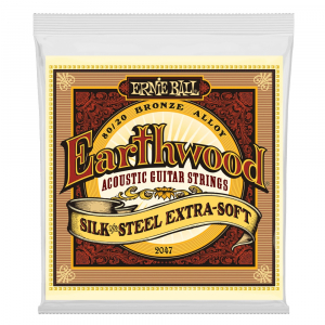 Ernie Ball 2047 Earthwood Silk & Stell Extra Soft struny do gitary akustycznej 10-50