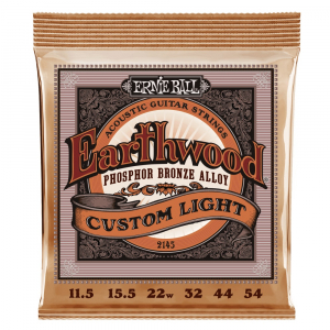 Ernie Ball 2145 Slinky Acoustic Phosphor Bronze Custom Light struny do gitary akustycznej 11.5-54
