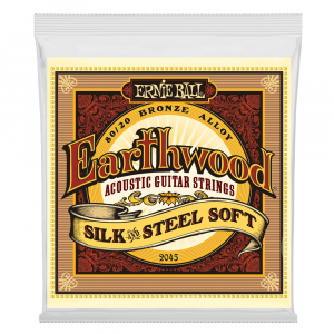 Ernie Ball 2045 Earthwood Silk & Stell Soft struny do gitary akustycznej 11-52
