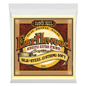 Ernie Ball 2051 Earthwood 12′s Silk & Steel Soft struny do gitary akustycznej 12-str. 9-46