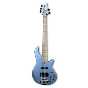 Lakland Skyline 55-02 Custom Bass, 5-String - Ice Blue Metallic Gloss gitara basowa