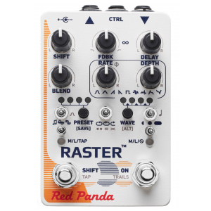 Red Panda Raster V2 - Delay efekt gitarowy