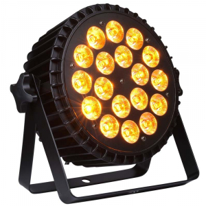 LIGHT4ME ALU HEXA PAR 18x10W RGBWA-UV reflektor sceniczny LED