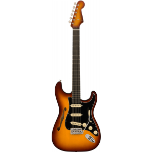 Fender Limited Edition Suona Stratocaster Thinline, Ebony Fingerboard, Violin Burst gitara elelektryczna