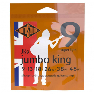 Rotosound JK-09 Jumbo King struny do gitary akustycznej 9-48