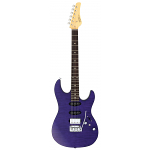 FGN J-Standard Odyssey Transparent Purple Flat gitara elektryczna