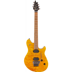 EVH Wolfgang Standard QM Baked Maple Fingerboard Transparent Amber gitara elektryczna B-STOCK