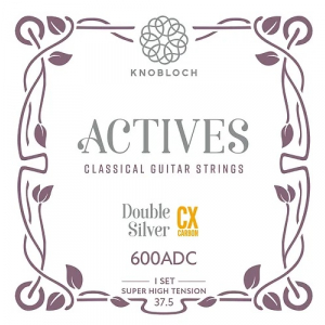 Knobloch 600ADC ACTIVES Double Silver CX Carbon Super High-Tension struny do gitary klasycznej