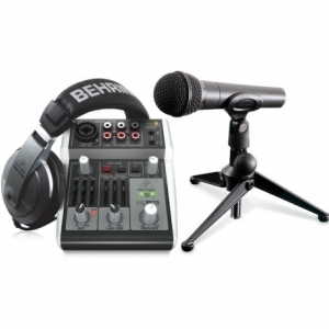 Behringer PODCASTUDIO 2 USB Zestaw do nagrywania i podcast�w USB