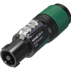 Neutrik NL4FXX-W-S wtyk Speakon 4-pin na kabel o rednicy 6-12 mm