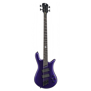 Spector NSDMHP4PL gitara basowa NS Dimension HP 4 4-Saiter aktiv Plum Crazy Gl