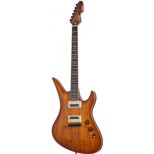 Schecter 580 Avenger Exotic Spalted Maple Satin Natural Vintag gitara elektryczna
