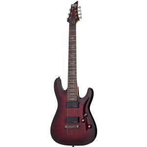 Schecter 3249 Demon 7 Crimson Red Burst gitara elektryczna
