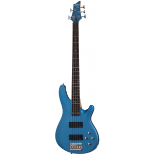 Schecter 588 C-5 Deluxe Satin Metallic Light Blue gitara basowa