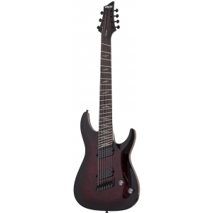 Schecter 2462 Omen Elite 7 MultiScale Black Cherry Burst gitara elektryczna