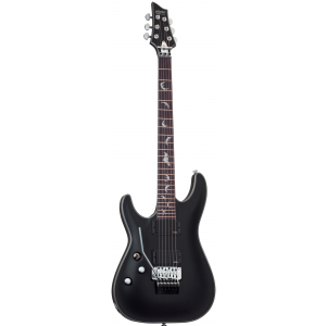 Schecter 1184 Damien Platinum-6 FR Satin Black gitara elektryczna leworczna