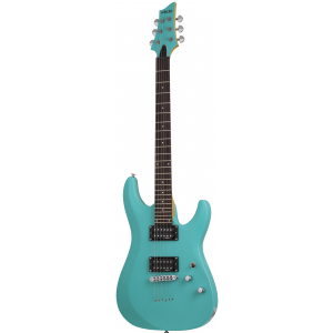 Schecter 428 C-6 Deluxe Satin Aqua gitara elektryczna