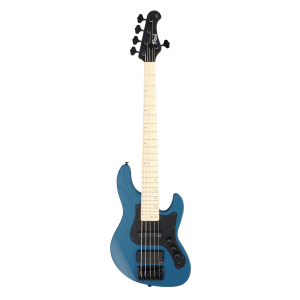FGN J-Standard Mighty Jazz DE 5 Open Pore Blue gitara basowa