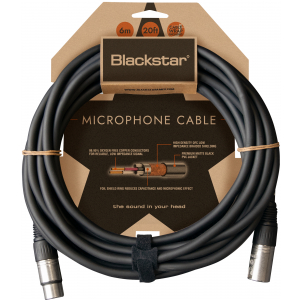 Blackstar przewd mikrofonowy, kabel XLR, 6m, eski/mski