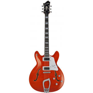 Hagstrom Super Viking Mandarin Flame gitara elektryczna