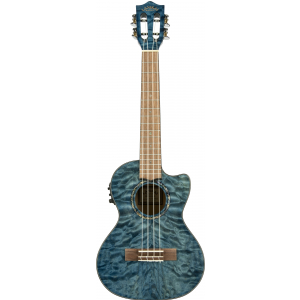 Lanikai Quilted Maple Blue CE ukulele tenorowe elektro-akustyczne