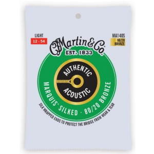 Martin MA140S AA Silked Authentic Silk&Steel struny do gitary akustycznej 12-54