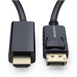 MicroConnect MC-DP-HDMI-100 DisplayPort 1.2 - HDMI kabel 1m 