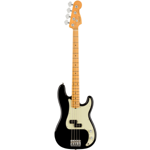 Fender American Professional II Precision Bass, Maple Fingerboard, Black gitara basowa